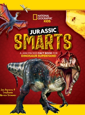 预订 Jurassic Smarts: A Jam-Packed Fact Book for Dinosaur Superfans!: 9781426375804
