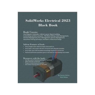 [预订]SolidWorks Electrical 2023 Black Book 9781774590898