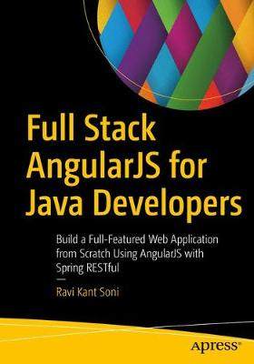 【预订】Full Stack AngularJS for Java Developers