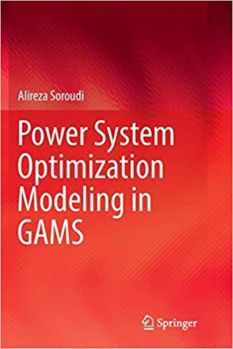 【预售】Power System Optimization Modeling in Gams
