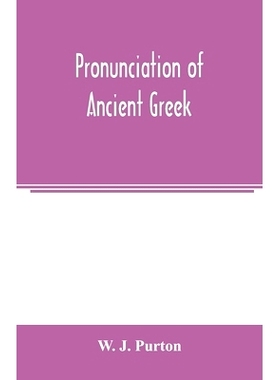 预订 Pronunciation of ancient Greek: 9789354003721