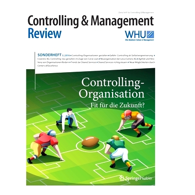 预订 Controlling & Management Review Sonderheft 3-2016: Controlling-Organisation - Fit für die Zukunft?: 9783658156817