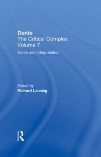 Interpretation and 預(yù)訂 Criticism New the Philology Beyond Dante From