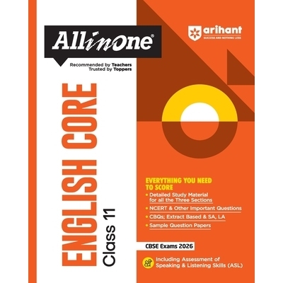 预订 AIO CBSE English Core 11th: 9789368402299