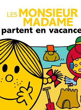 法语版 奇先生妙小姐 去度假 生活系列 Les Monsieur Madame partent en vacances 儿童启蒙 法语学习