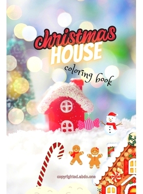 预订 christmas house: Gingerbread House Coloring: 9798870911786