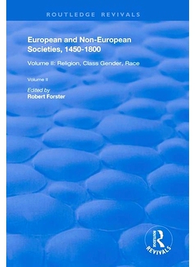 预订 European and Non-European Societies, 1450–1800: Volume I: The Longue Durée, Eurocentrism, Encounters on the Perip