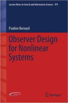 【预售】Observer Design for Nonlinear Systems