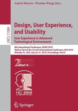 【预订】Design, User Experience, and Usability. User Experience in Advanced Technological Environments