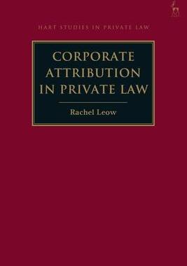 [预订]Corporate Attribution in Private Law 9781509941353