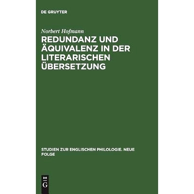 预订 Redundanz und Äquivalenz in der literarischen Übersetzung: Dargestellt an fünf deutschen Übersetzungen des Haml