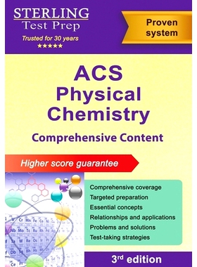预订 ACS Physical Chemistry: Comprehensive Content, ACS Examination in Physical Chemistry Prep Book: 9798885573221