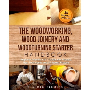 Wood Woodturning and with Tips Process Joinery Starter Woodworking 預(yù)訂 Guide Friendly Beginner Handbook The