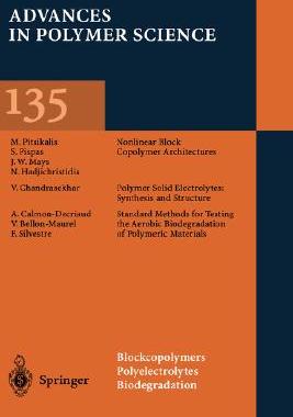 【预订】Blockcopolymers, Polyelectrolytes, Biodegradation