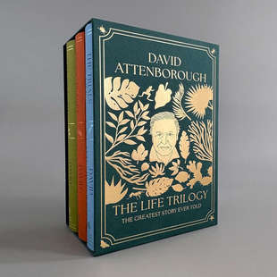 现货 大卫·爱登堡 生命三部曲套装 David Attenborough 精装 英文原版 The Life Trilogy Boxset 生命的进化 生生不息的地球