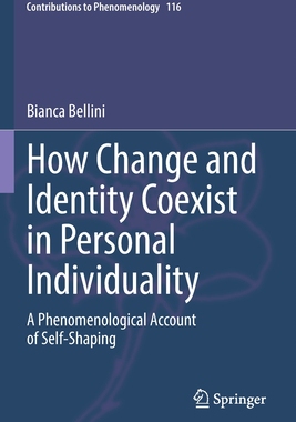 【预订】How Change and Identity Coexist in Personal Individuality 9783030814533