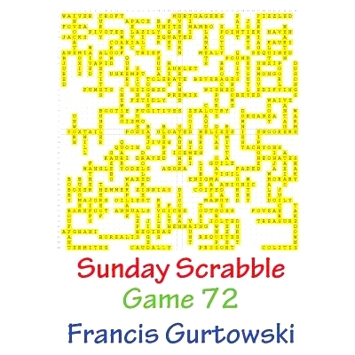 预订 Sunday Scrabble Game 72: 9781540846327
