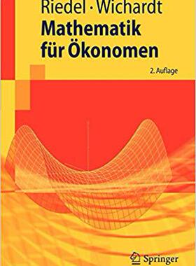 【预订】Mathematik für Ökonomen 9783642036484