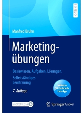 预订 Marketingübungen: Basiswissen, Aufgaben, Lösungen. Selbstständiges Lerntraining: 9783658374242