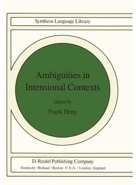 预订 Ambiguities in Intensional Contexts: 9789027711687
