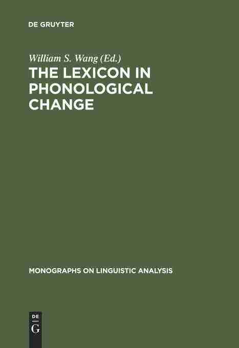 【预订】The Lexicon in Phonological Change 9789027978141