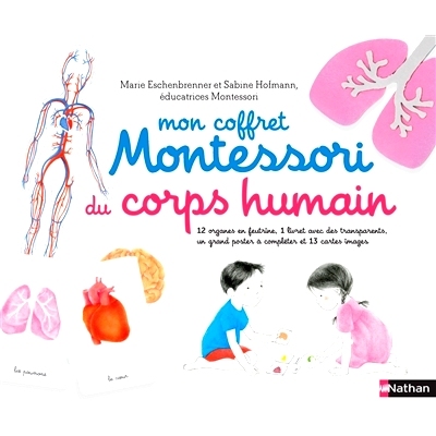 预订 Mon coffret Montessori du corps humain 我的人体蒙特梭利盒子: 9782092789216