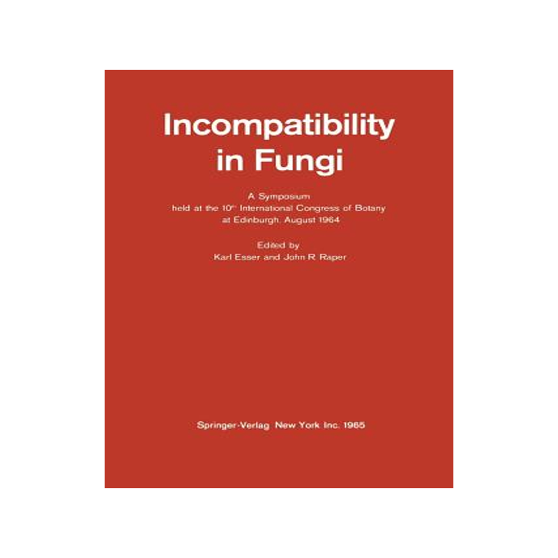 预订 Incompatibility in Fungi