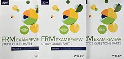 【预售】Wiley 2019 Part I Frm Exam Study Guide & Practice Question Pack