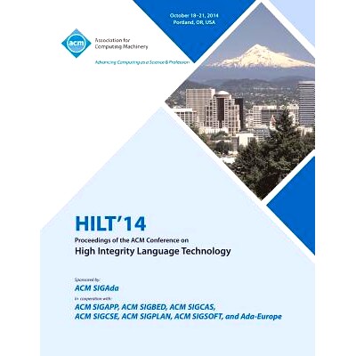 预订 HILT 14 High Integrity Language Technology, SIGADA International Conference: 9781450332170