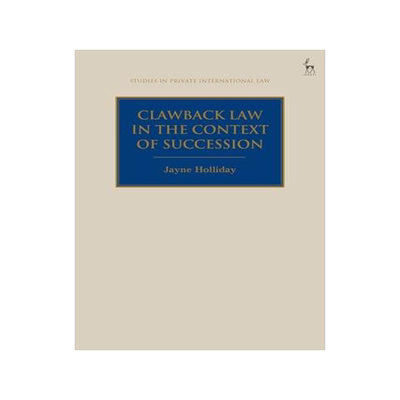 [预订]Clawback Law in the Context of Succession 9781509932320