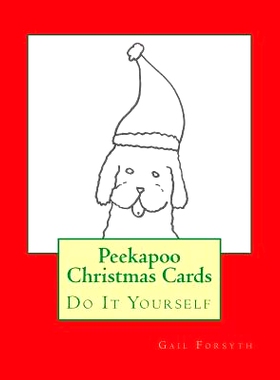 预订 Peekapoo Christmas Cards: Do It Yourself: 9781517574383