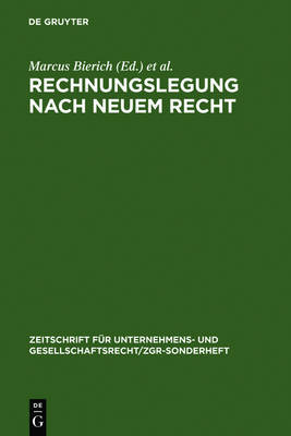 【预订】Rechnungslegung nach neuem Recht 9783110081084