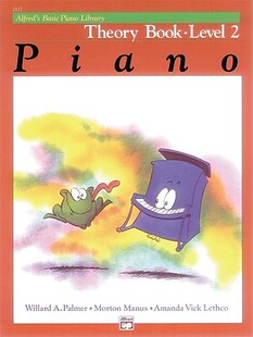 【预订】Alfred's Basic Piano Library Theory Book: Level 2 [平装] [1982] Palmer, Willard; M