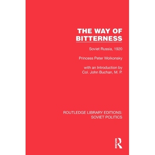 预订 The Way of Bitterness: Soviet Russia, 1920 痛苦之路：苏俄 1920（重印版）: 9781032676265