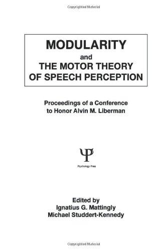 【预订】Modularity and the Motor theory of Speech Perception