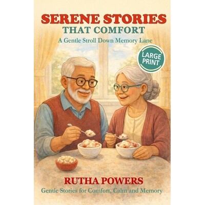 预订 Serene Stories That Comfort, A Gentle Stroll Down Memory Lane: Short Stories in Large Print for Seniors & Caregiver