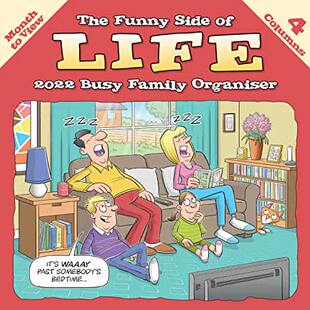 Wiro 预订 Life Wall 2022 Side Calendar Funny 9781529816839 Planner Square