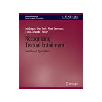预订 Recognizing Textual Entailment: Models and Applications