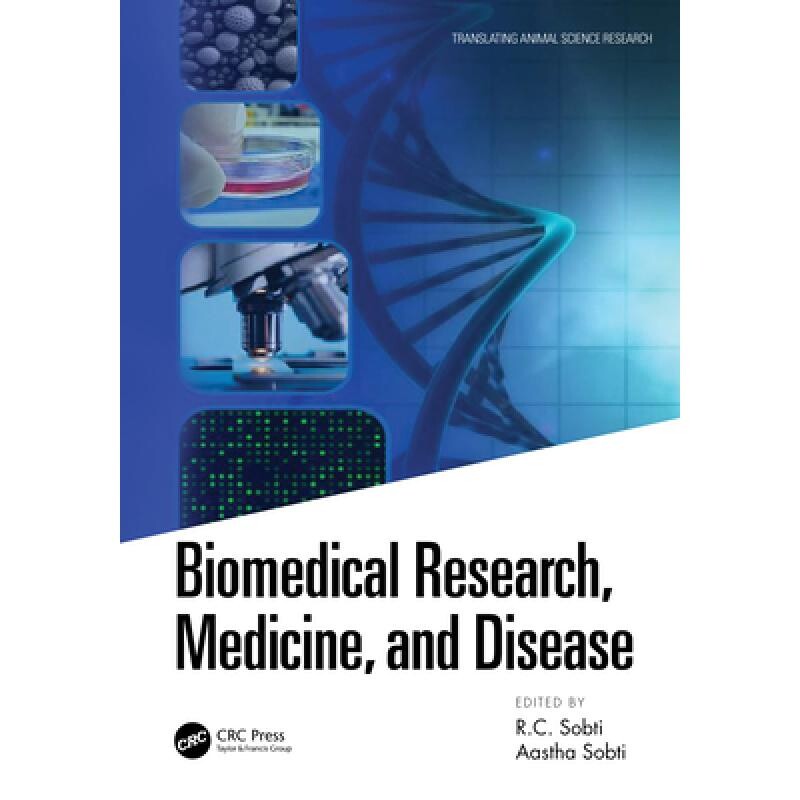 预订 Biomedical Research, Medicine, and Disease 生物医学研究、医学与疾病 9781032115504