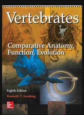 [预订]Vertebrates: Comparative Anatomy, Function, Evolution 9781259700910