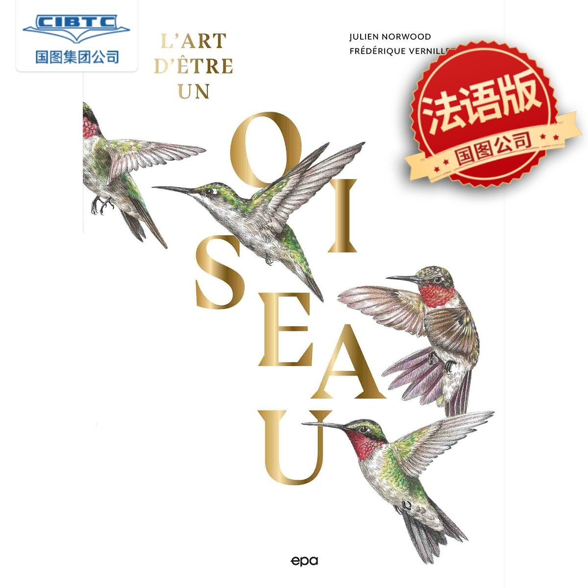 【预订】鸟的艺术 Frédérique VERNILLET画册集 法国品牌植物插画家 唯美画风彩铅百科 法语原版 L'art d'être un oiseau