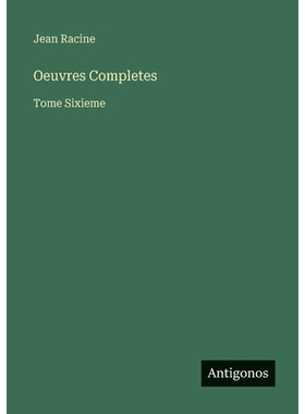 预订 Oeuvres Completes: Tome Sixieme: 9783563964446