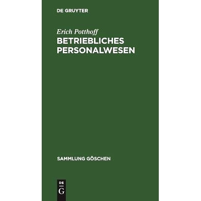 预订 Betriebliches Personalwesen: 9783110038910