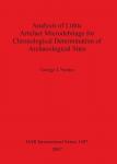 [预订]Analysis of Lithic Artefact Microdebitage for Chronological Determination of Archaeological Sites 9781407300245 书籍/杂志/报纸 科普读物/自然科学/技术类原版书 原图主图