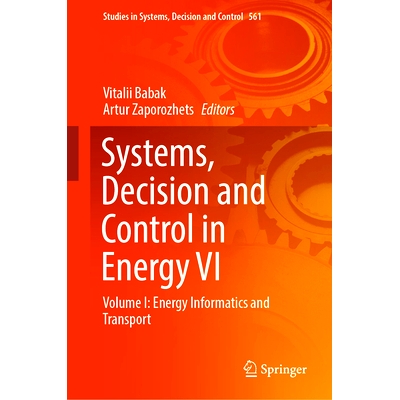 Volume I: Energy Informatics and Transpo