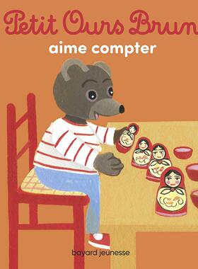 现货 法语童书 小棕熊系列 Petit Ours Brun aime compter 小棕熊爱数数睡前故事 小语种儿童绘本 法语绘本 法语初级阅读