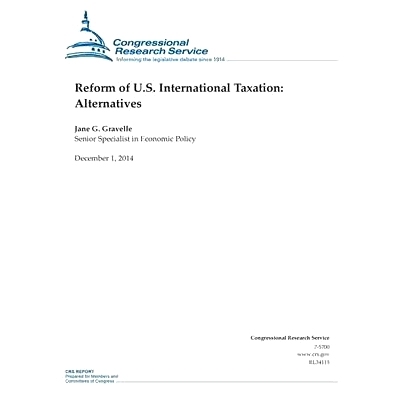 预订 Reform of U.S. International Taxation: Alternatives: 9781505450682