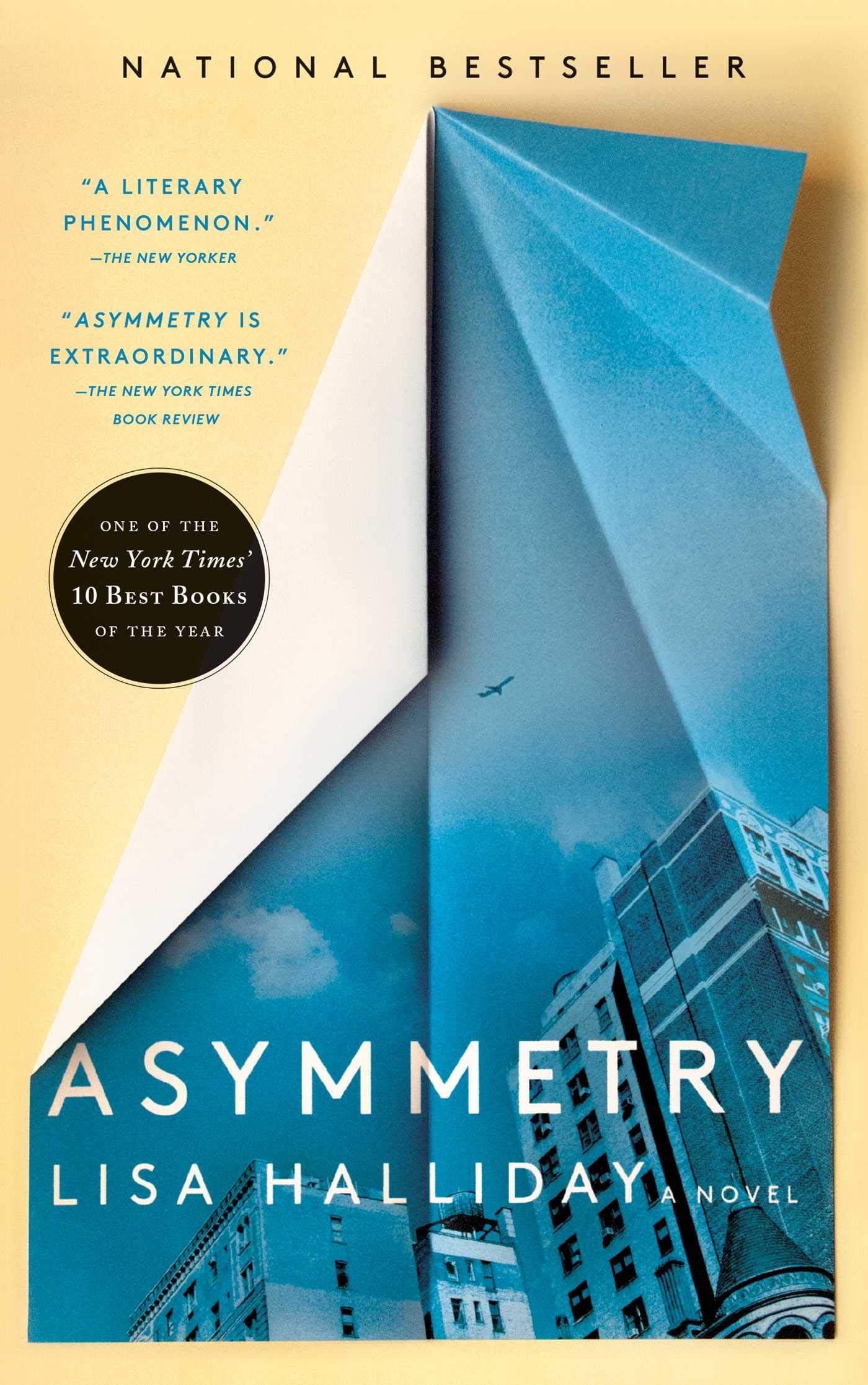 英文原版 不对称 纽约时报2018年度好书 asymmetry: a novel by lisa
