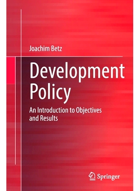 预订 Development Policy: An Introduction to Objectives and Results 发展政策：目标与结果导论: 9783658350109