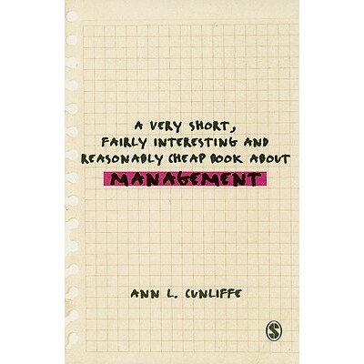预订 A Very Short, Fairly Interesting and Reasonably Cheap Book about Management 精简有趣且价廉的管理学图书 978141293547